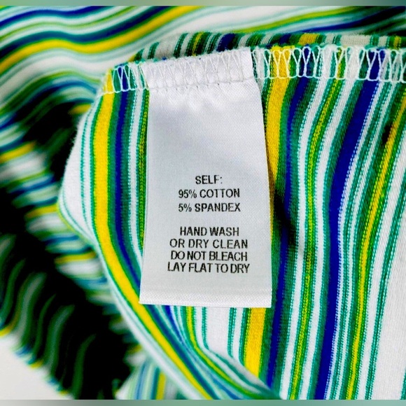 Lulus Binx Green Striped Short Sleeve T
Shirt Dress Size XS - Picture 5 of 7